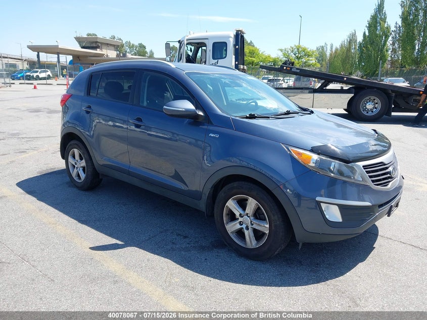 2012 KIA SPORTAGE SPORT UTILITY VEHICLE 2.4L I-4 DOHC, VVT, 176HP