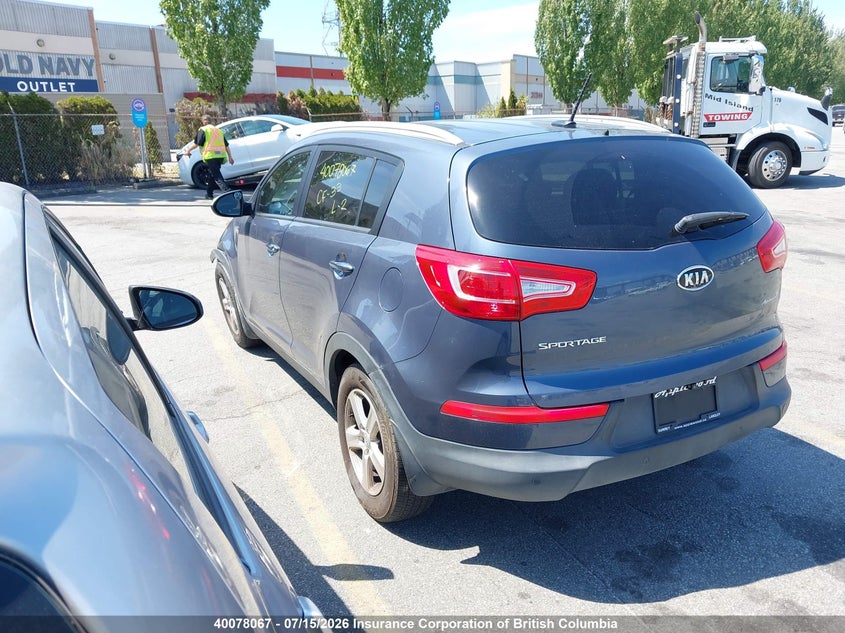 2012 KIA SPORTAGE SPORT UTILITY VEHICLE 2.4L I-4 DOHC, VVT, 176HP