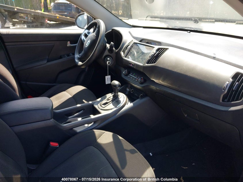 2012 KIA SPORTAGE SPORT UTILITY VEHICLE 2.4L I-4 DOHC, VVT, 176HP