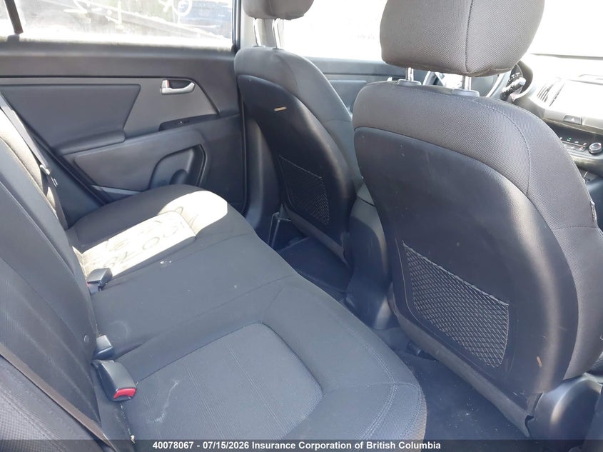 2012 KIA SPORTAGE SPORT UTILITY VEHICLE 2.4L I-4 DOHC, VVT, 176HP