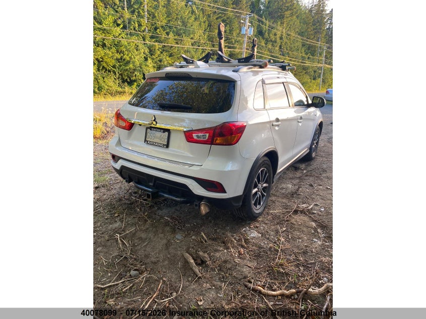 2018 Mitsubishi Rvr VIN: JA4AJ4AWXJZ613438 Lot: 40078099