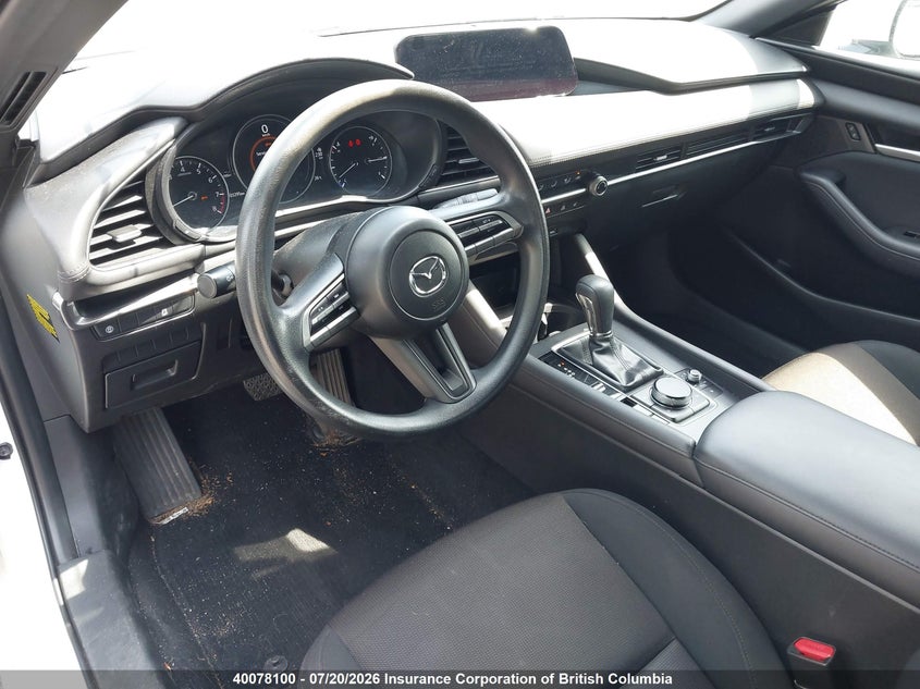 2020 Mazda Mazda3 Gx VIN: JM1BPAK71L1163601 Lot: 40078100