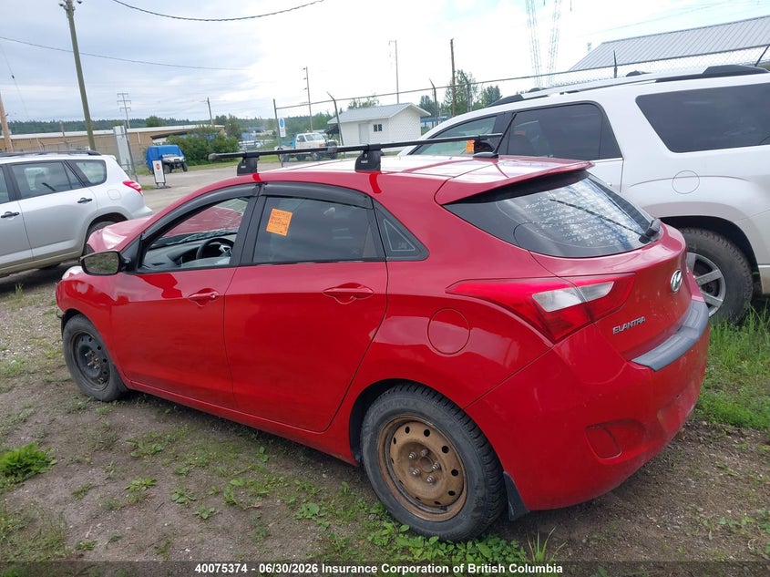 2013 Hyundai Elantra Gt VIN: KMHD25LE7DU113650 Lot: 40075374