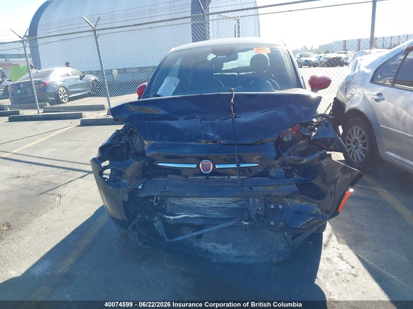 2015 Fiat 500 Electric VIN: 3C3CFFGE5FT561598 Lot: 40074599