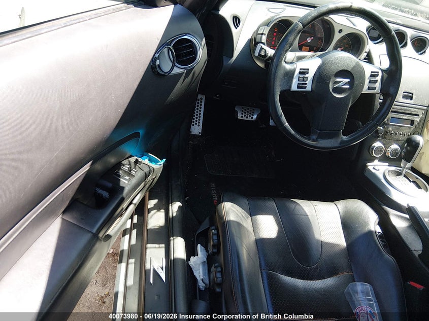 2006 Nissan 350Z Coupe VIN: JN1AZ34D36M305831 Lot: 40073980