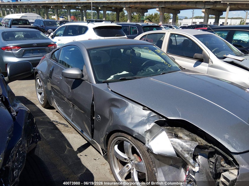 2006 Nissan 350Z Coupe VIN: JN1AZ34D36M305831 Lot: 40073980