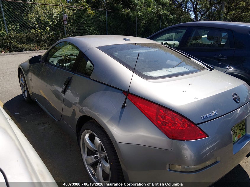 2006 Nissan 350Z Coupe VIN: JN1AZ34D36M305831 Lot: 40073980