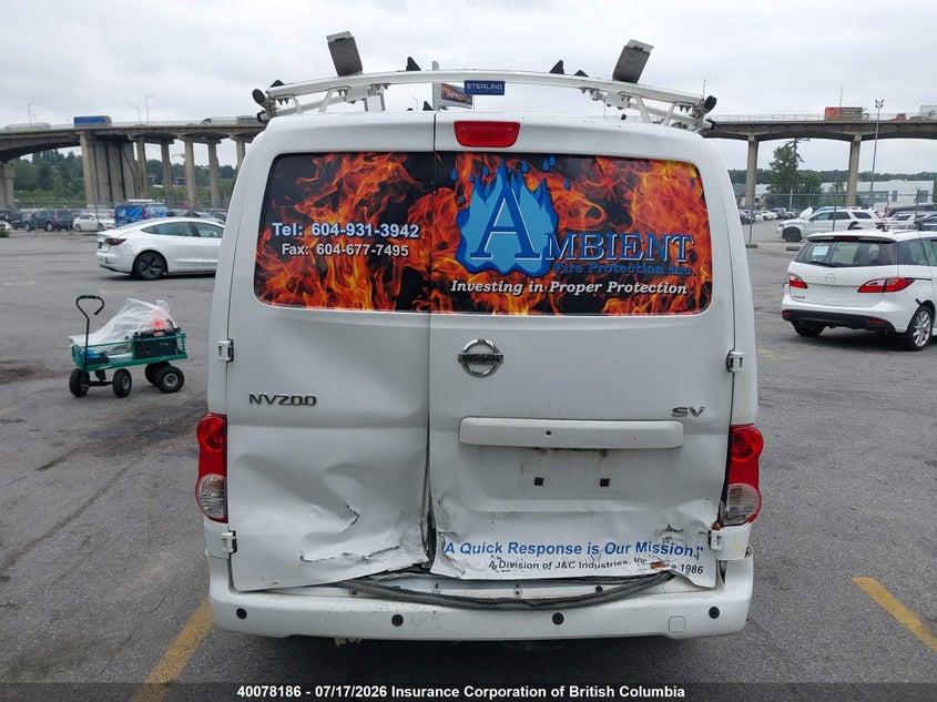 2021 Nissan Nv200 S/Sv VIN: 3N6CM0KN9MK694936 Lot: 40078186