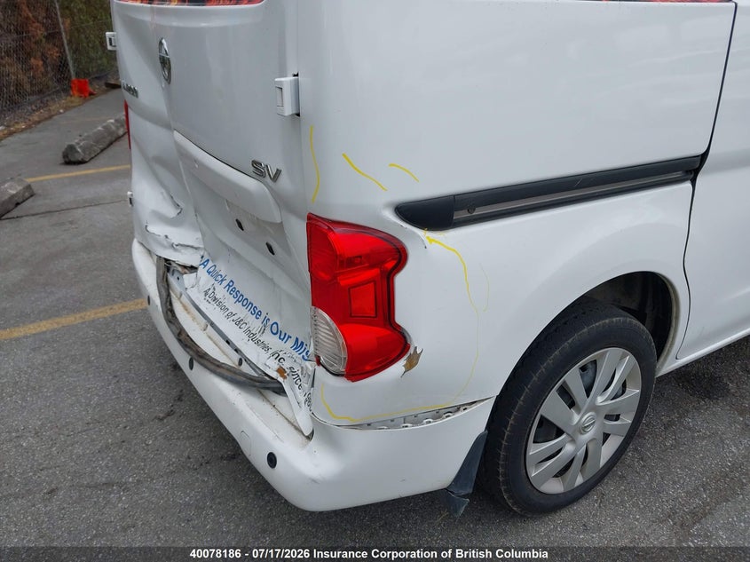 2021 Nissan Nv200 S/Sv VIN: 3N6CM0KN9MK694936 Lot: 40078186