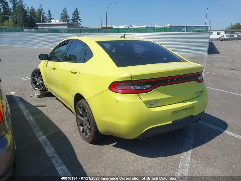 Vin: 1c3cdfba4dd138198, lot: 30094742, dodge dart sxt 20133