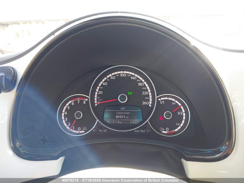 2015 Volkswagen Beetle 1.8T VIN: 3VWJ07AT8FM653023 Lot: 40078218