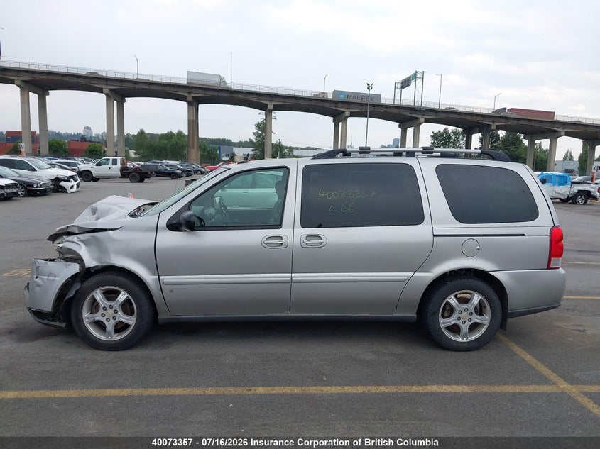 2007 CHEVROLET UPLANDER VAN 3.9L V-6 VVT, 240HP