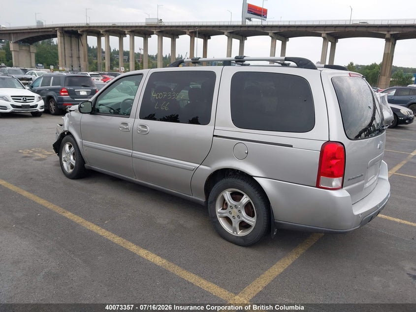 2007 CHEVROLET UPLANDER VAN 3.9L V-6 VVT, 240HP