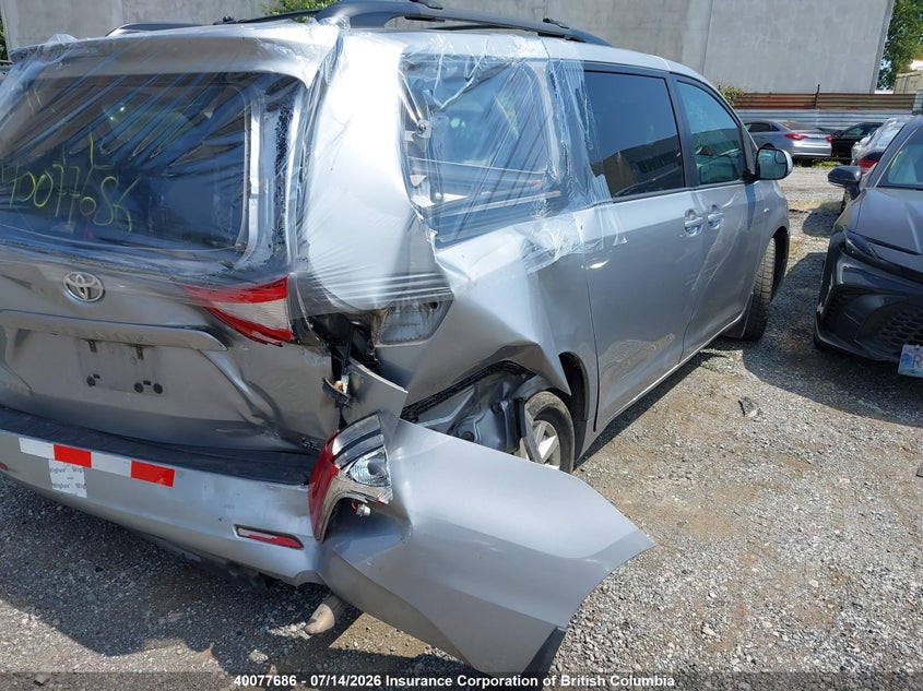 2017 Toyota Sienna Le VIN: 5TDJZ3DC0HS169203 Lot: 40077686