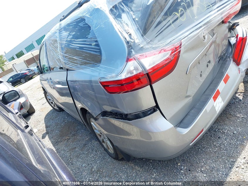 2017 Toyota Sienna Le VIN: 5TDJZ3DC0HS169203 Lot: 40077686