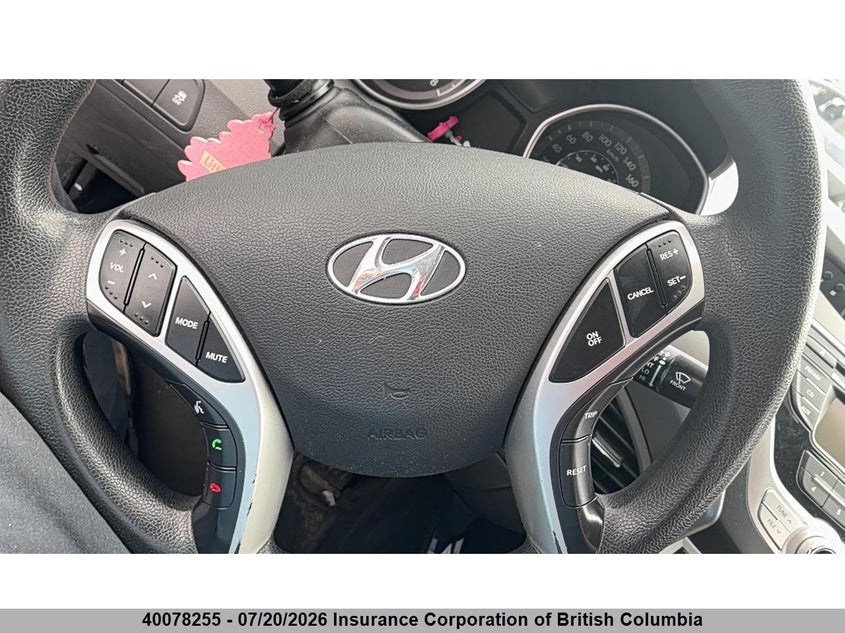 2011 Hyundai Elantra Gls/Limited VIN: 5NPDH4AE6BH041167 Lot: 40078255