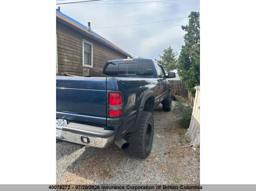 2001 DODGE RAM PICKUP 5.9L I6 FI OHV 24V F4