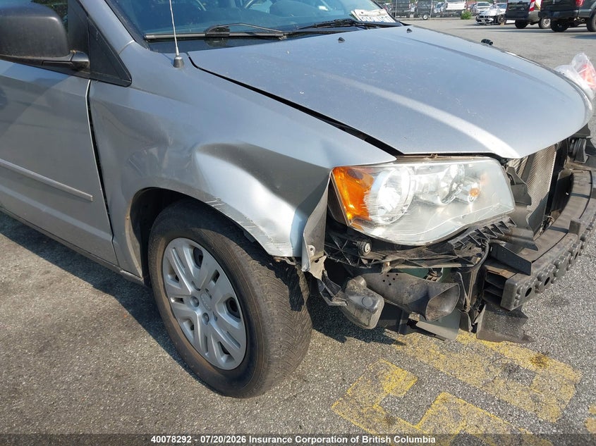 2014 Dodge Grand Caravan Se VIN: 2C4RDGBG8ER332375 Lot: 40078292