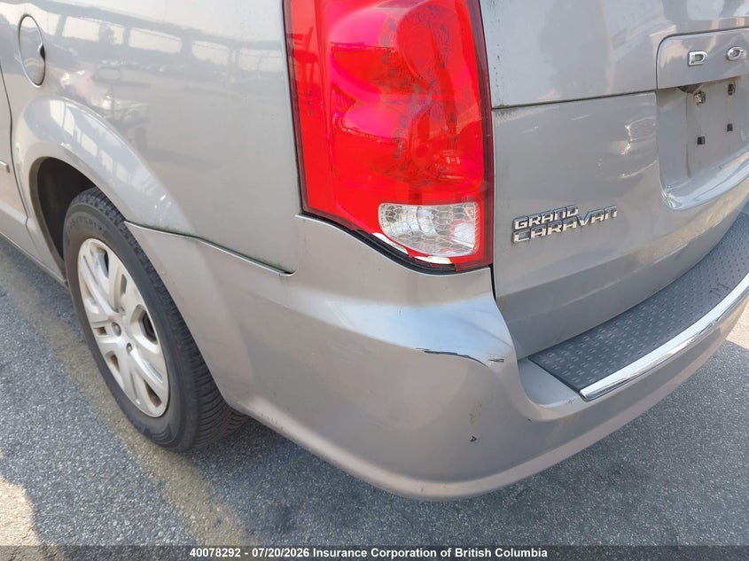 2014 Dodge Grand Caravan Se VIN: 2C4RDGBG8ER332375 Lot: 40078292