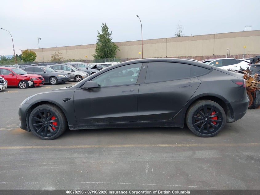 2022 Tesla Model 3 VIN: 5YJ3E1EA5NF352537 Lot: 40078296