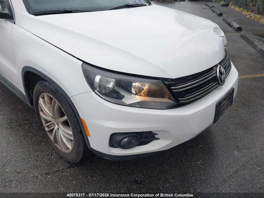 2014 Volkswagen Tiguan S/Se/Sel/R-Line VIN: WVGJV3AX4EW572627 Lot: 40078317