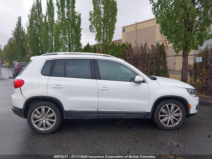 2014 Volkswagen Tiguan S/Se/Sel/R-Line VIN: WVGJV3AX4EW572627 Lot: 40078317