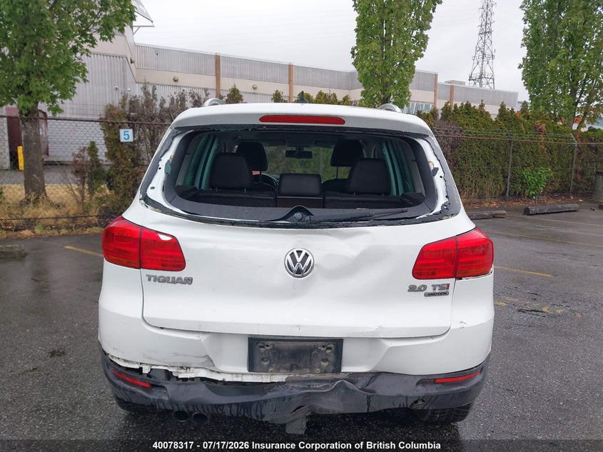2014 Volkswagen Tiguan S/Se/Sel/R-Line VIN: WVGJV3AX4EW572627 Lot: 40078317