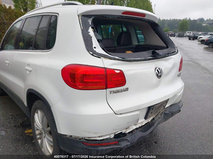 2014 Volkswagen Tiguan S/Se/Sel/R-Line VIN: WVGJV3AX4EW572627 Lot: 40078317