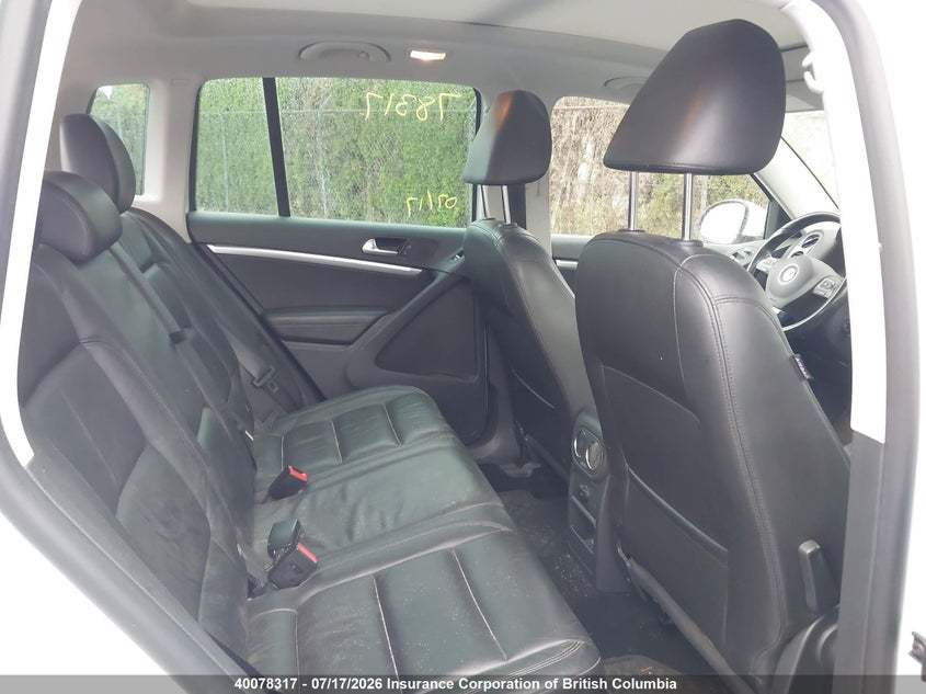 2014 Volkswagen Tiguan S/Se/Sel/R-Line VIN: WVGJV3AX4EW572627 Lot: 40078317