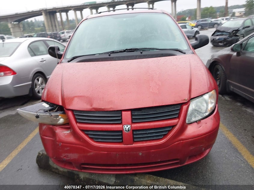 2007 Dodge Grand Caravan Se VIN: 1D4GP24R57B127410 Lot: 40078347