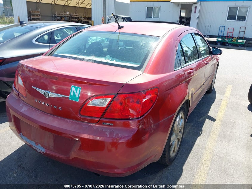 Vin: 1c3cc5fv8an187484, lot: 30094936, chrysler sebring limited 20104