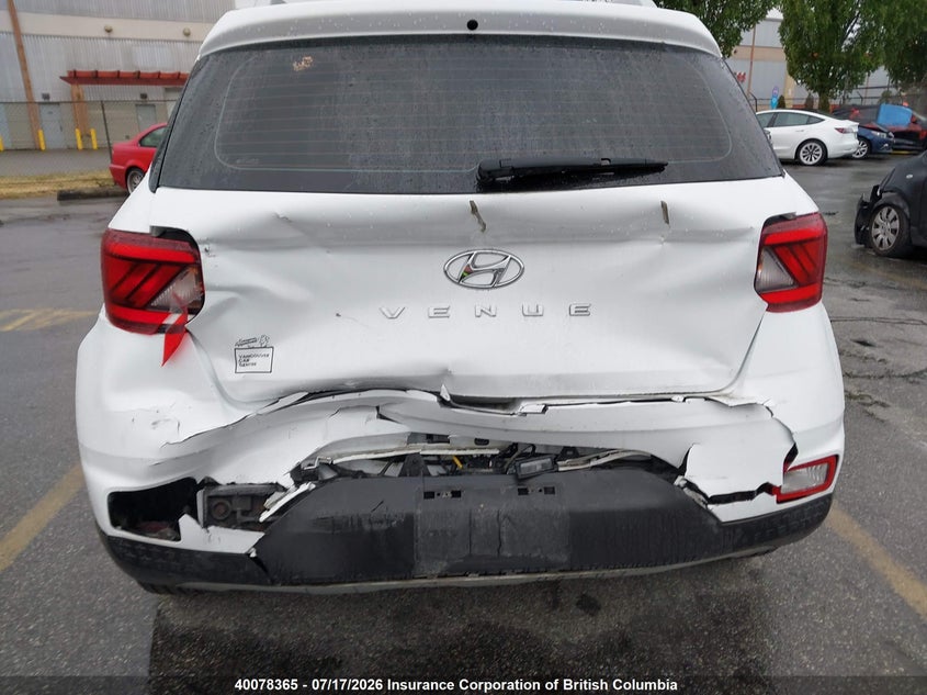 2021 Hyundai Venue VIN: KMHRC8A34MU102644 Lot: 40078365