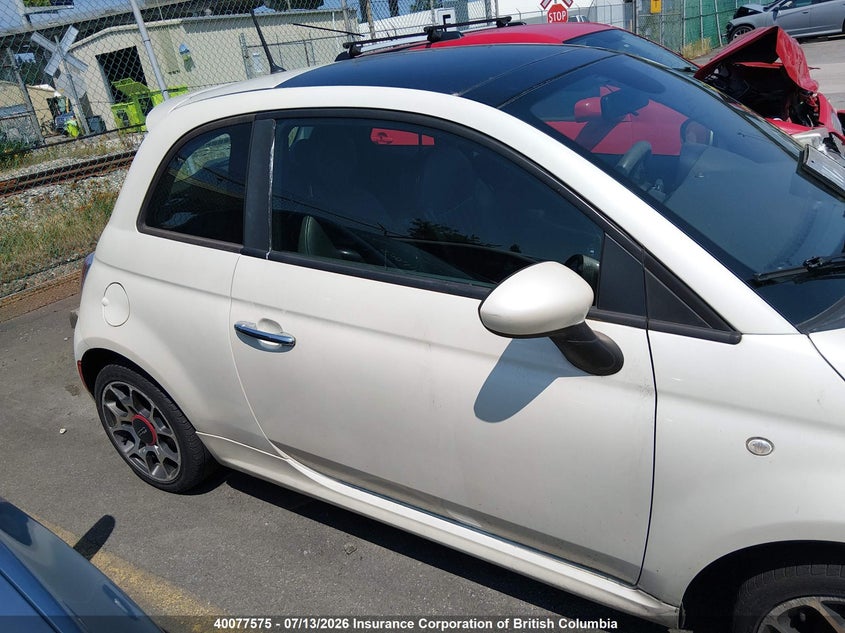 2013 Fiat 500 Sport VIN: 3C3CFFBR8DT686070 Lot: 40077575