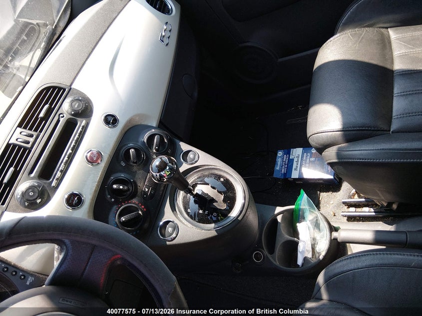 2013 Fiat 500 Sport VIN: 3C3CFFBR8DT686070 Lot: 40077575