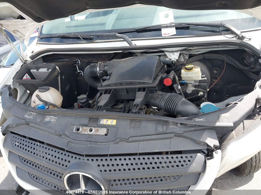 2016 Mercedes-Benz Sprinter 2500 VIN: WD3BE7CD3GP210752 Lot: 40074478