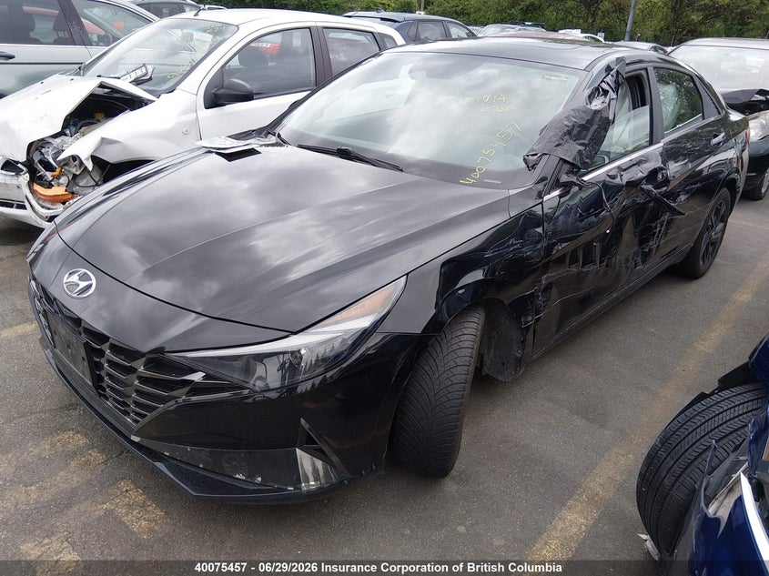 Vin: kmhln4aj8nu015810, lot: 30094990, hyundai elantra limited 20222