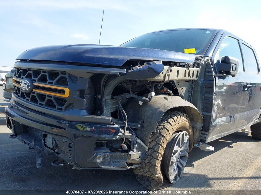 2025 Ford F150 VIN: 1FTFW4L86SFA38947 Lot: 40078407