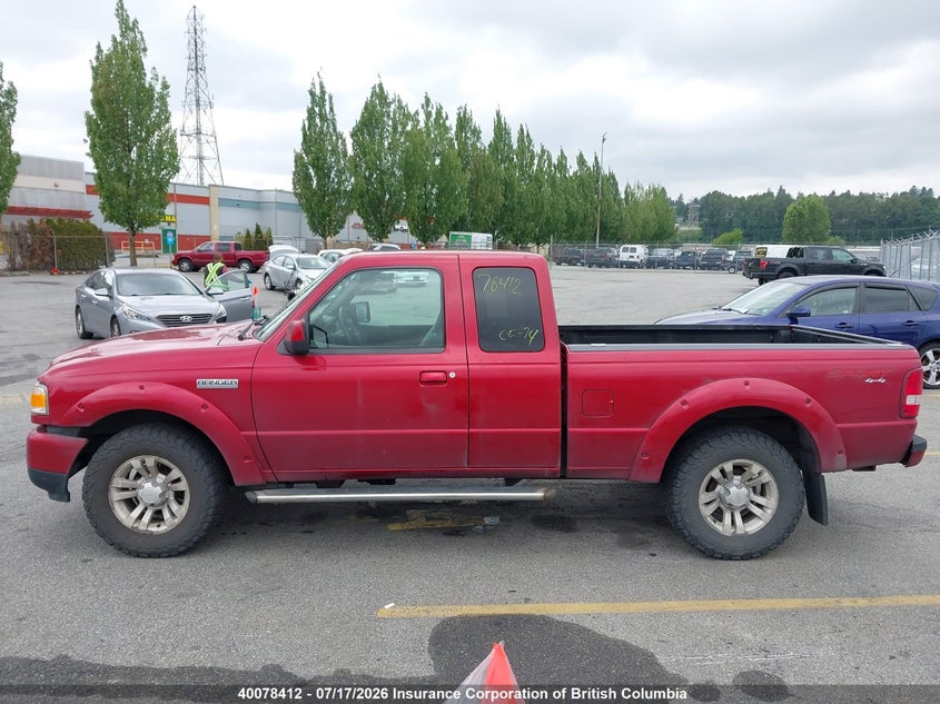 2008 Ford Ranger Super Cab VIN: 1FTZR45EX8PA52828 Lot: 40078412