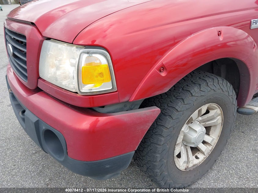 2008 Ford Ranger Super Cab VIN: 1FTZR45EX8PA52828 Lot: 40078412