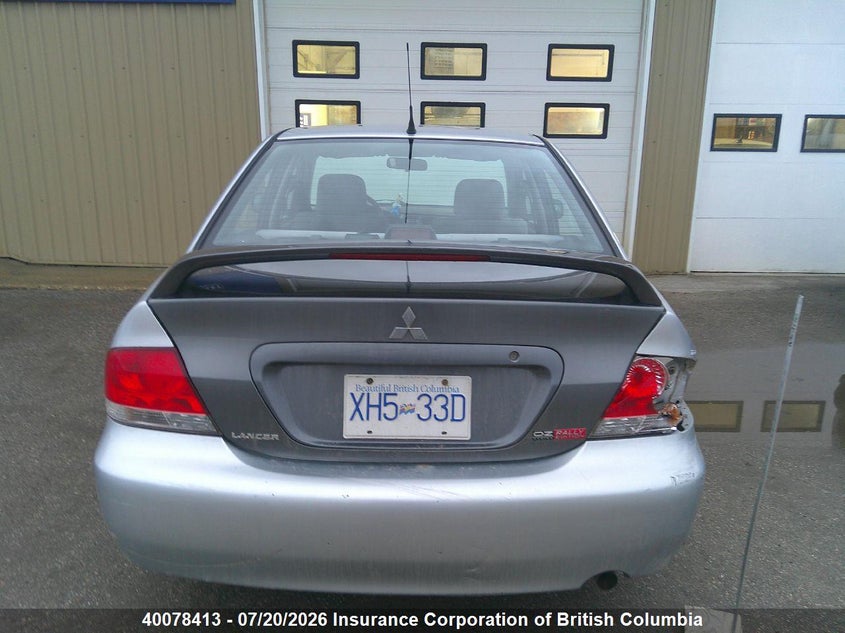 2006 Mitsubishi Lancer Es VIN: JA3AJ26E36U610099 Lot: 40078413