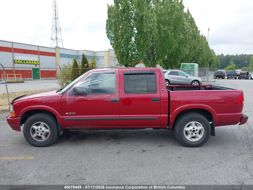 2003 CHEVROLET N/A PICKUP 4.3L V6 FI OHV 12V F2