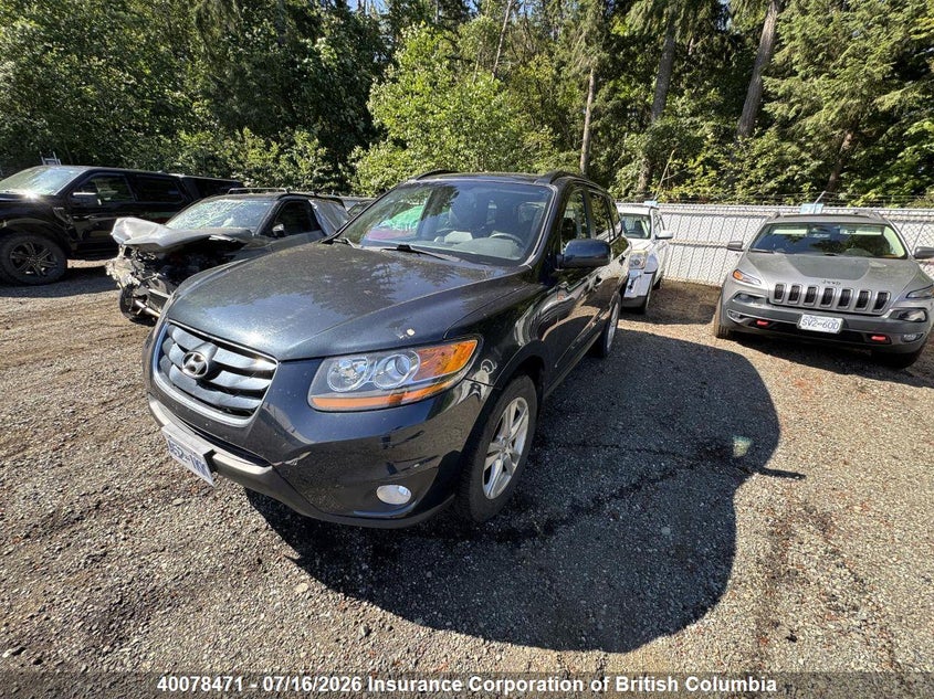 Vin: 5nmshdag7ah340154, lot: 30095087, hyundai santa fe se 20102