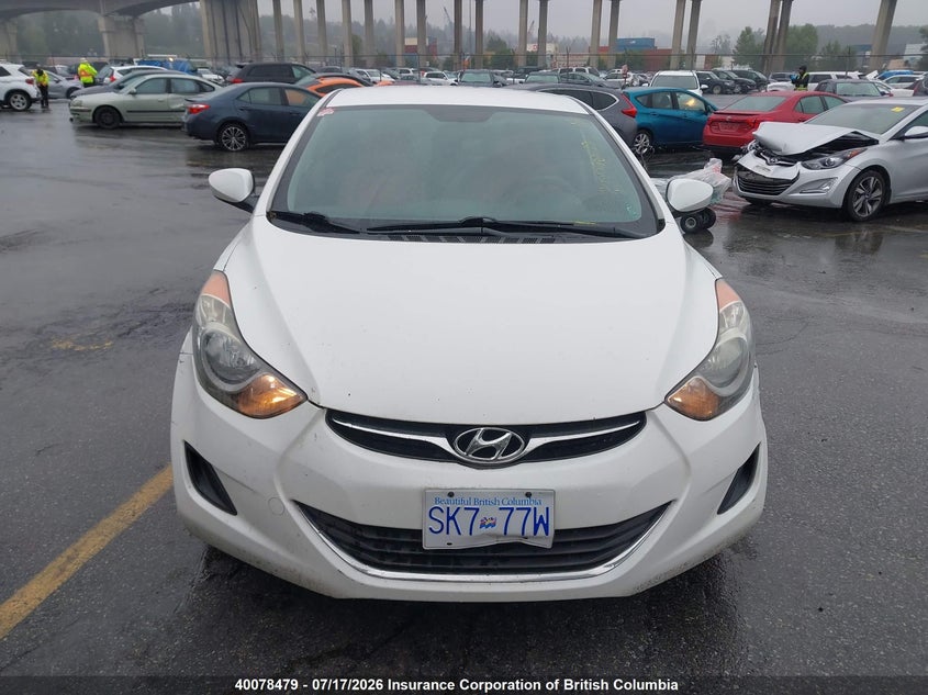 2013 Hyundai Elantra Gls/Limited VIN: 5NPDH4AE0DH275016 Lot: 40078479