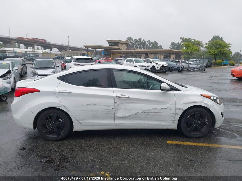 2013 Hyundai Elantra Gls/Limited VIN: 5NPDH4AE0DH275016 Lot: 40078479
