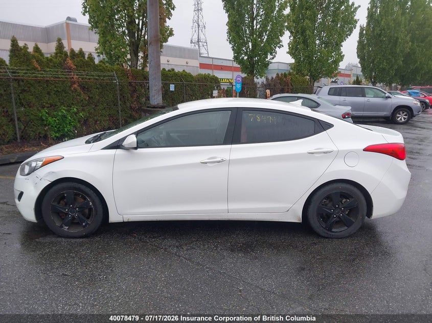 2013 Hyundai Elantra Gls/Limited VIN: 5NPDH4AE0DH275016 Lot: 40078479