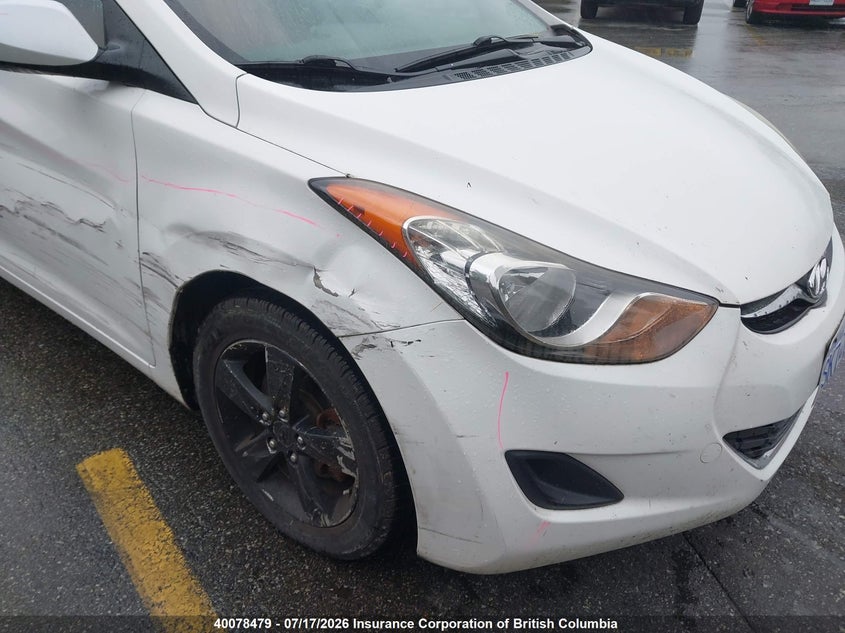 2013 Hyundai Elantra Gls/Limited VIN: 5NPDH4AE0DH275016 Lot: 40078479