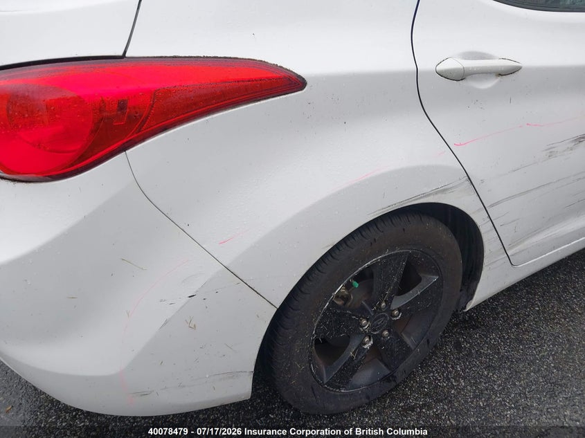 2013 Hyundai Elantra Gls/Limited VIN: 5NPDH4AE0DH275016 Lot: 40078479
