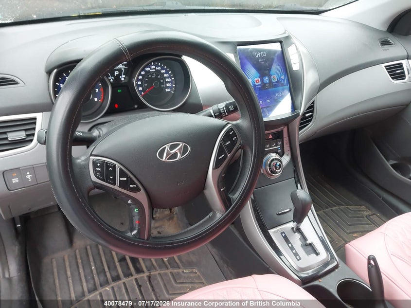 2013 Hyundai Elantra Gls/Limited VIN: 5NPDH4AE0DH275016 Lot: 40078479