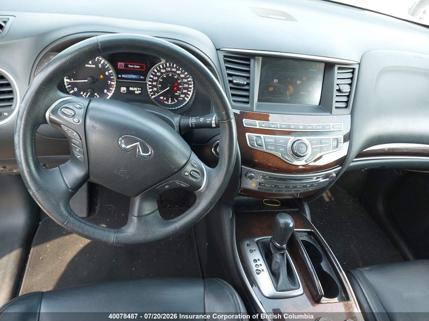 2013 Infiniti Jx35 VIN: 5N1AL0MM3DC338694 Lot: 40078487