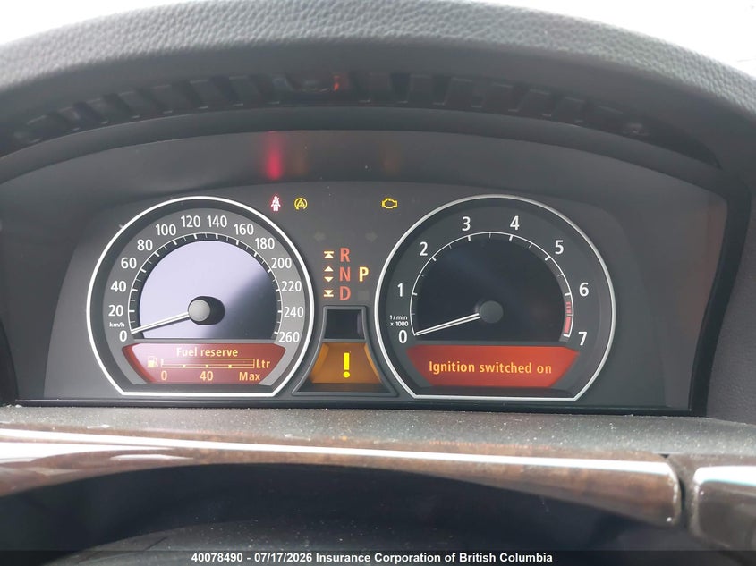 2006 BMW 750Li VIN: WBAHN83576DT31604 Lot: 40078490